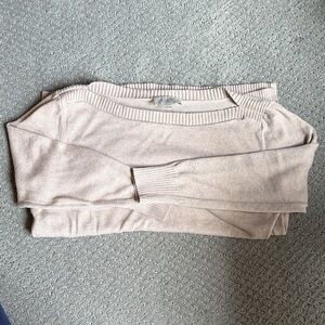 LOFT Outlet Crew Neck 3/4 Sleeve Sweater